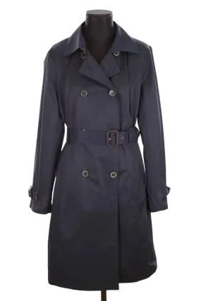 Trench-coat bleu