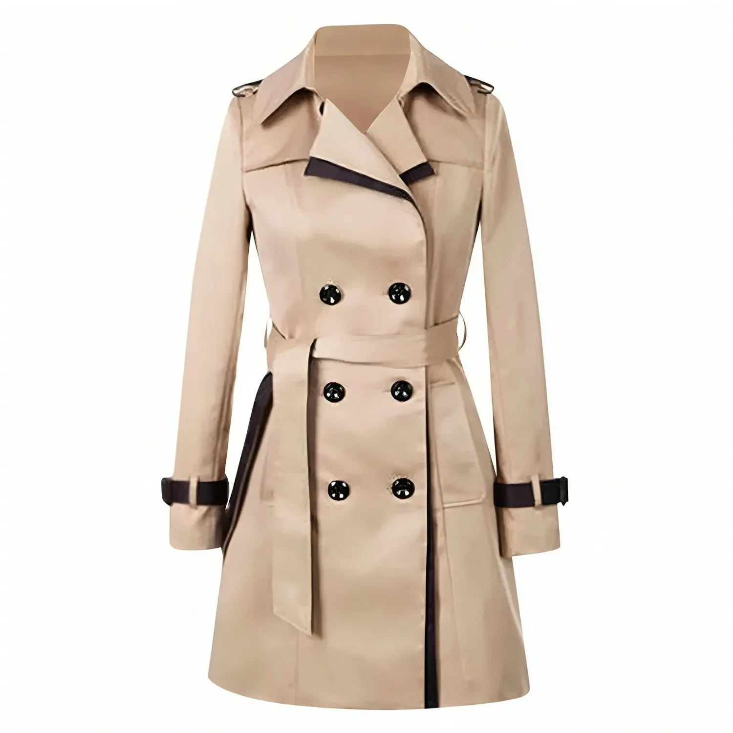 Trench-coat Décontracté pour Femmes