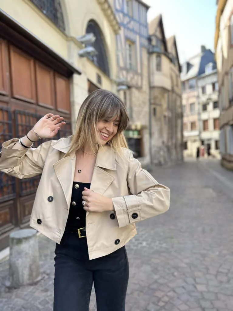 Trench court | Concept Store En Ligne | Jade & Lisa