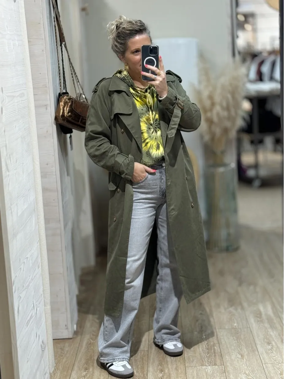 TRENCH SIMEO KAKI
