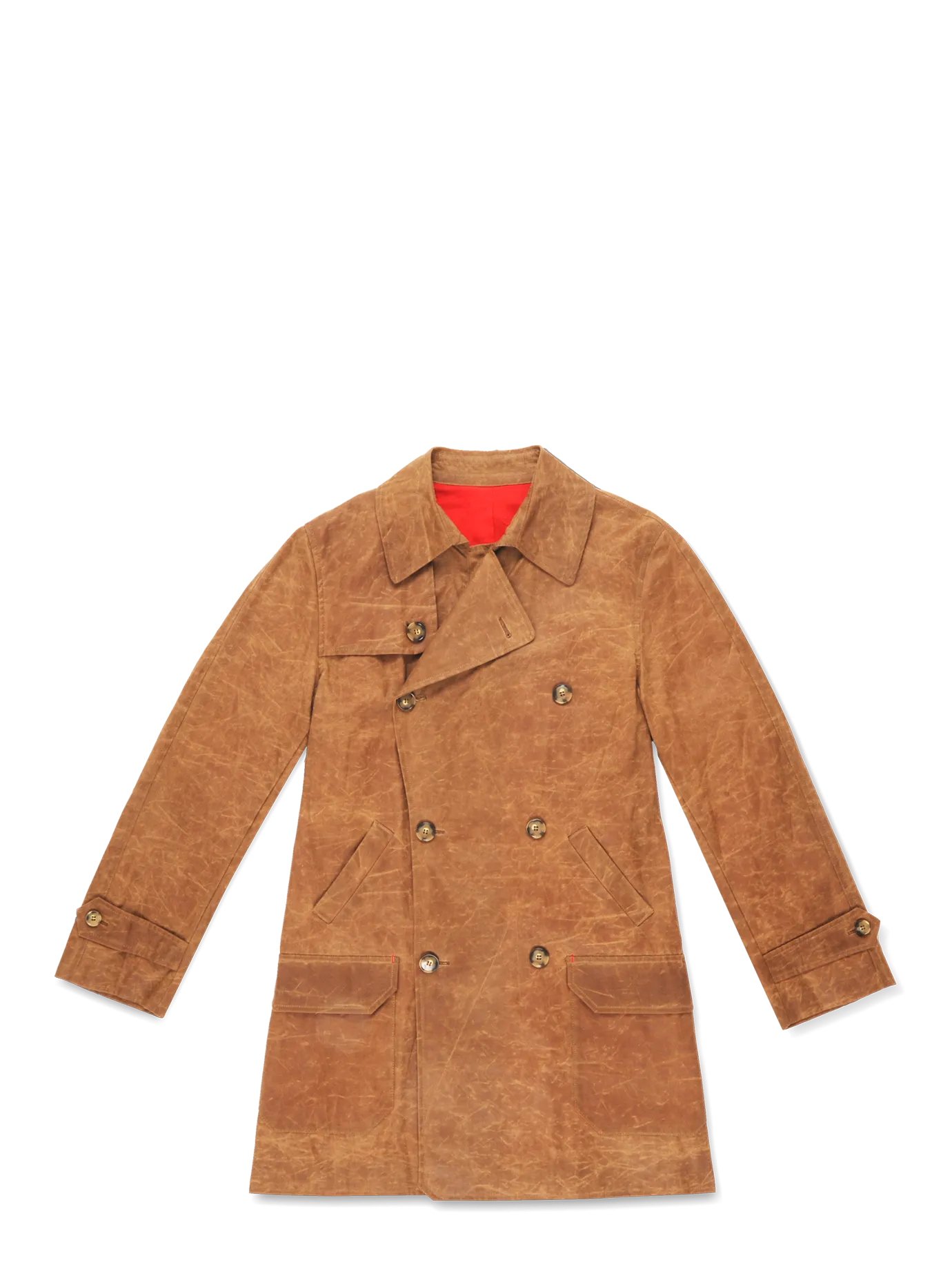 Trench - Toile huilée Camel