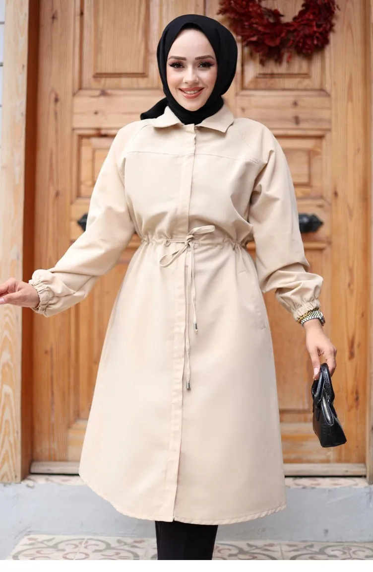 Trench à Patte Cachée Beige 4430 548