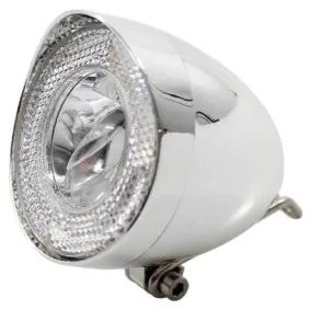 UNION phare UN-4930 Retro dynamo 40 lux chrome